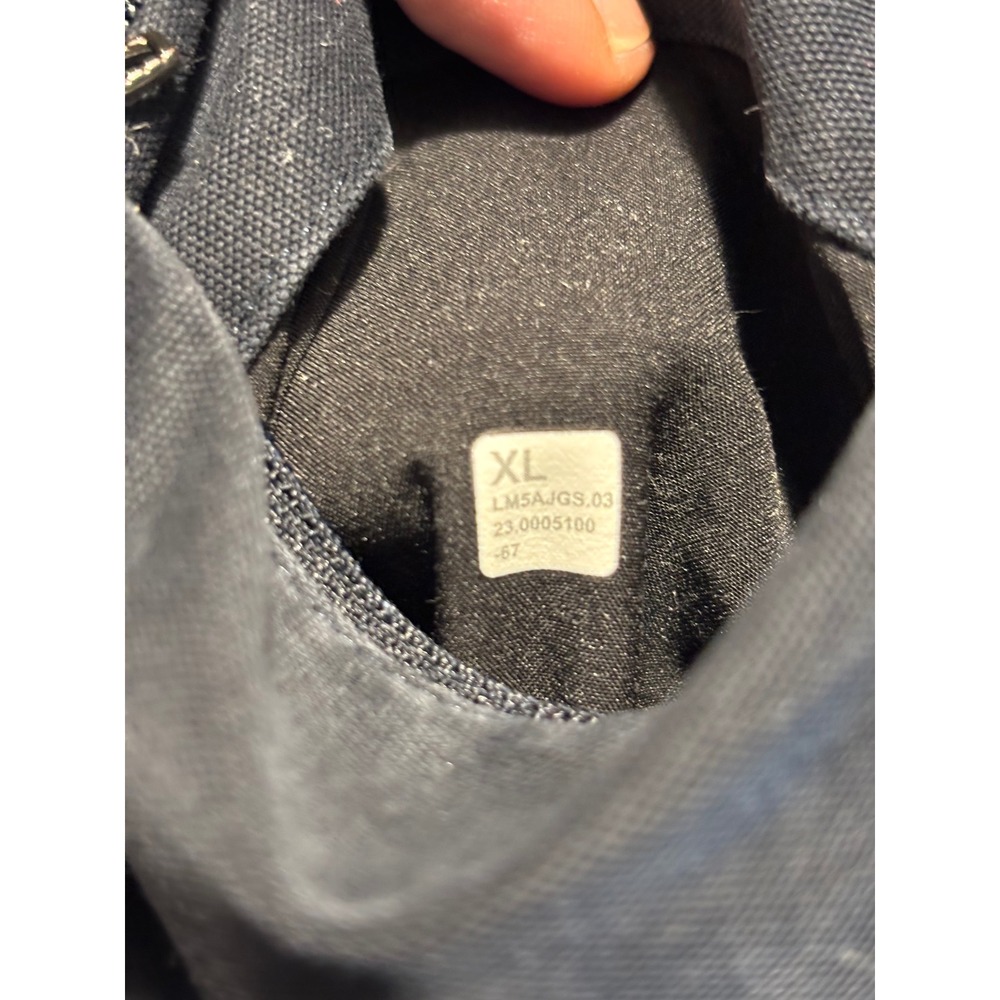 Lululemon Lab Mens Navy Blue Elastic Waist Tapered Technical Pants XL LM5AJGS.03